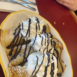Nutella crepes