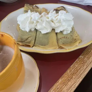 crepes, food