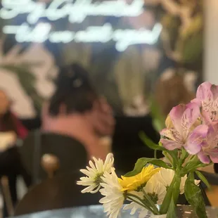 Inside, nice ambience