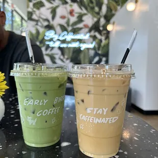 Iced Matcha Latte