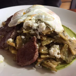 Chef Vic's Chilaquiles Verdes