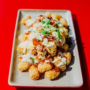 chicken wings and fried chicken, food