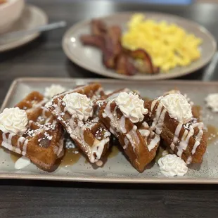 Churro Waffle- I can't wait to go back and get these again. Yum!