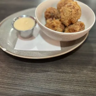 Hash Holes- So good! The queso was good too.