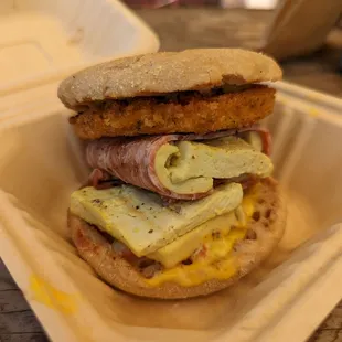 Chicken Breakfast Sandwich