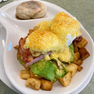 Potato egg scramble