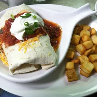Breakfast burrito
