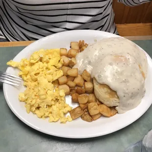 Biscuits and gravy