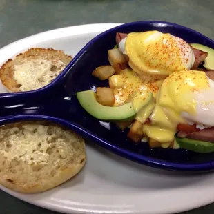 Potato Eggs Benedict! JUMMM