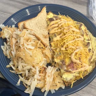 Omelette Meat Lover