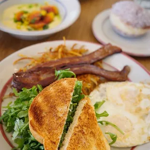 up &amp; at'em with bacon