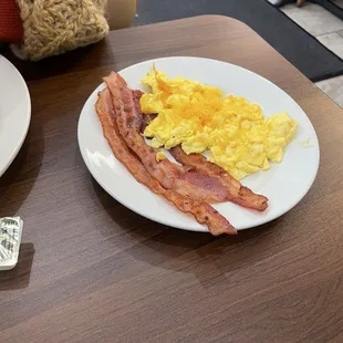 Twin Egg Special Add a Meat Waffles