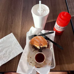 Chopped Brisket sandwich