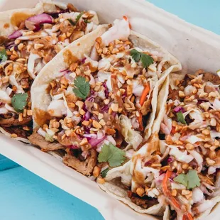 Thai Chicken Tacos