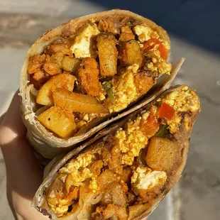 Breakfast burrito