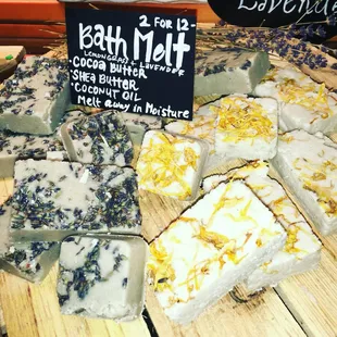 Lavender &amp; Lemongrass Bath Melts