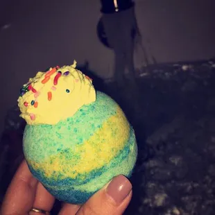 Galaxy Bath Bomb