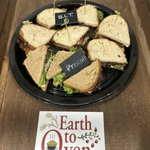 Sandwich platter