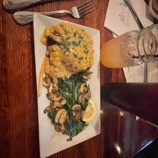 Excellent salmon dish.