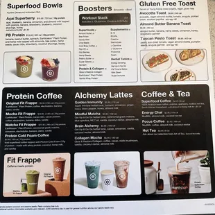 Part two of the menu 1/4/24
