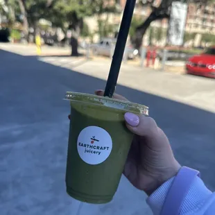 Green Tea Mango Smoothie