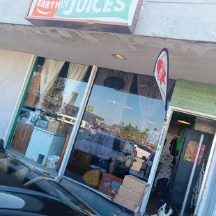 Ignorant lady with colored hair.