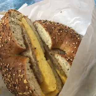 Jalapeno Cheese Bagel