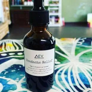 Headache relief herbal Tinctures