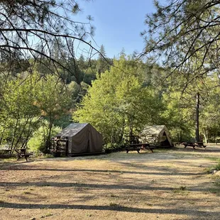 EarthTrek grounds and tents