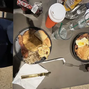 breakfast and coffee (ended up being over $20 just for my meal)