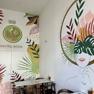 sushi and sashimi, interior