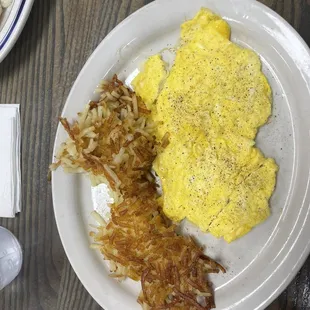 Eggs and Hashbrowns