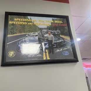 Mark Martin pic near counter 6/16/24