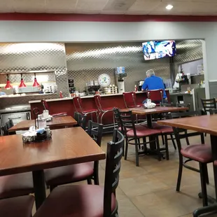 sushi and sashimi, interior