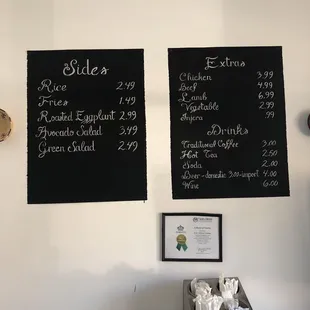 Menu Part 3