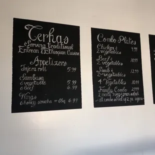 Menu Part 1
