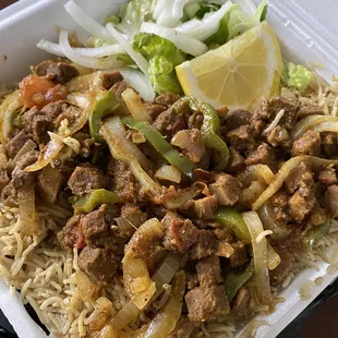 Beef suqar- huge portions and very delicious!