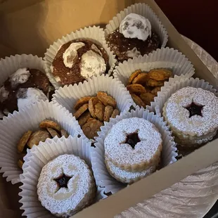 Selection of cookies purchased at East Bay Bakery in Danville.