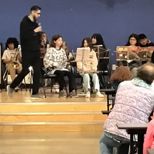 Music with Mr. Lim Obama school