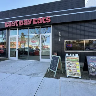 Outside main entrance