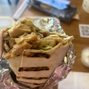 Chicken gyro - wasn't great