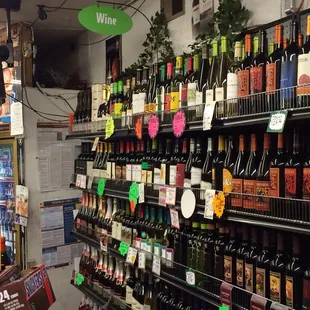 Can't eat steak without checking the Nice selection of wine :)