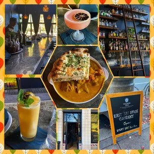 Montage of images from East Bay Spice Company