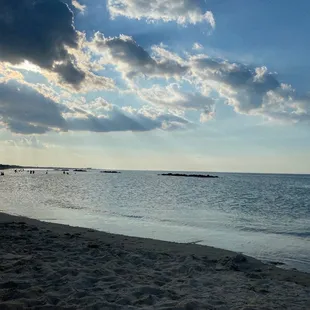 Sunset on the beach