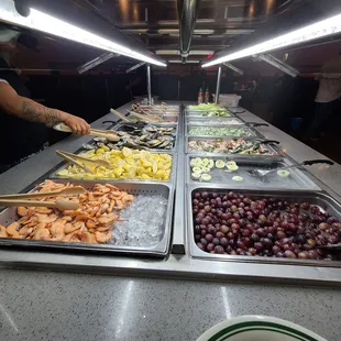 sushi and sashimi, interior