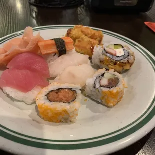 sashimi, sushi and sashimi, food, sushi