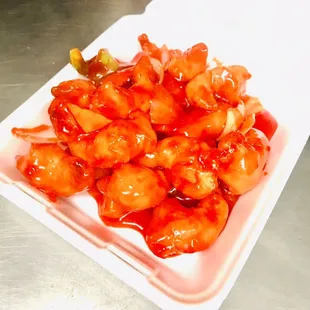 Sweet &amp; Sour Shrimp