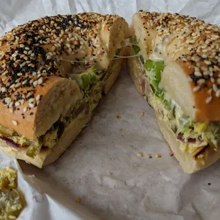 Breakfast Bagels