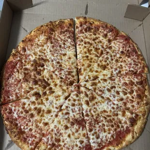 Cheese Pizza and 3 Meat