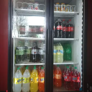 Plenty of soda options